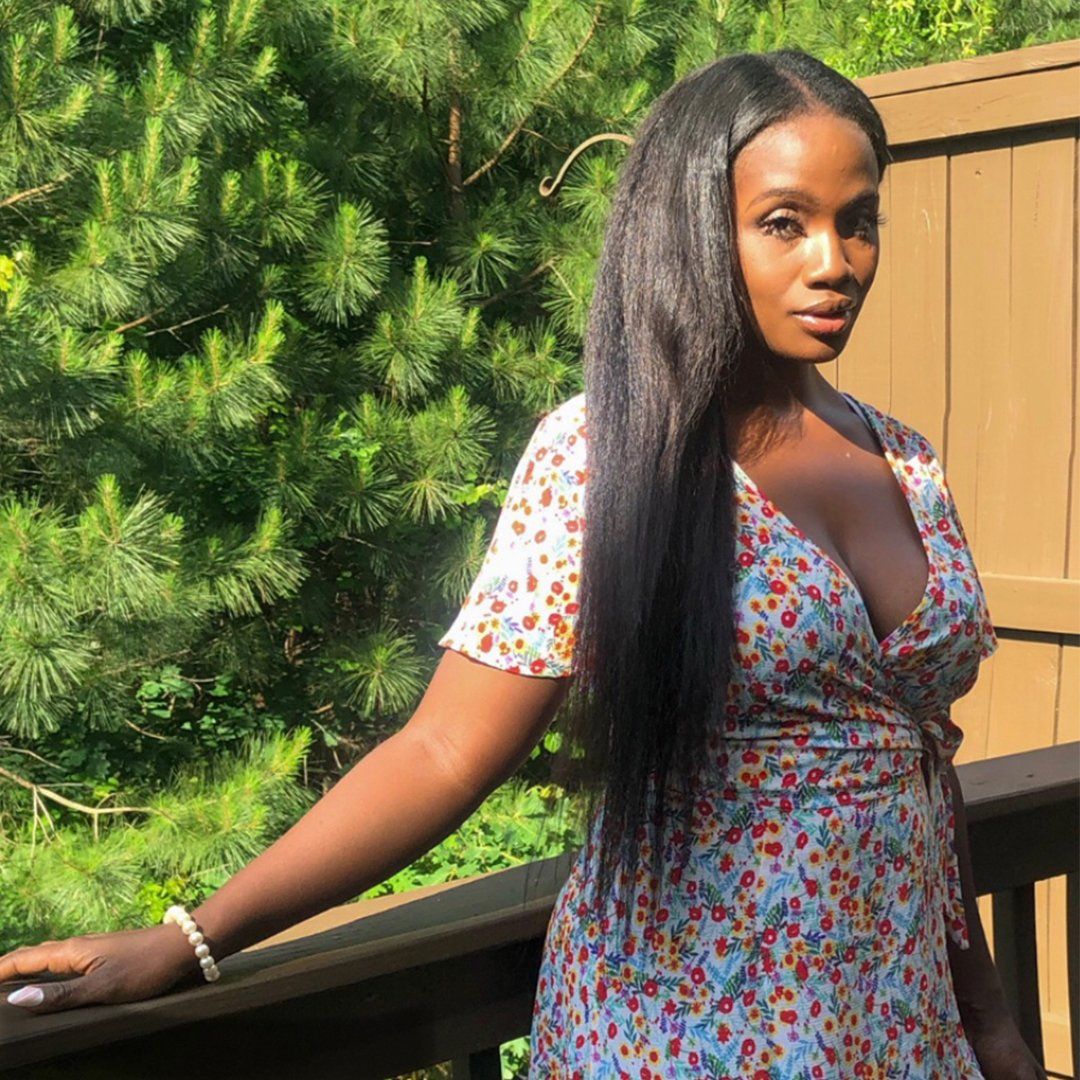 Virginia – U-Part Wig Kinky Straight - Kaye's Fab Hair