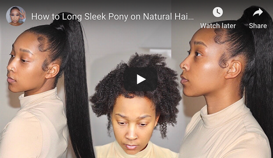 Fab Instant Ponytail Install With In 3  minutes
