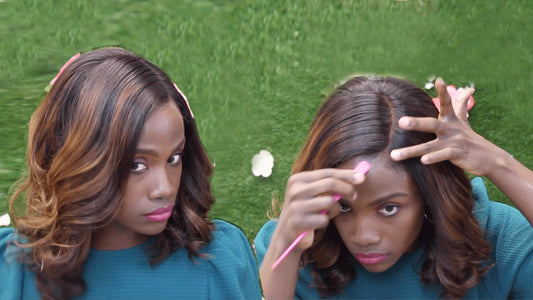Tutorial on How to  Apply Your Lace Wig without Using No Glue
