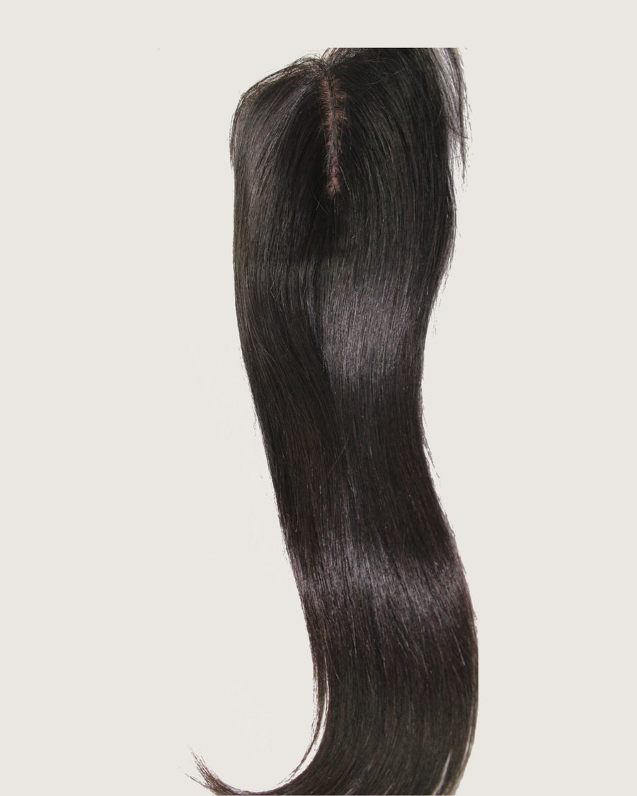 Ansley straight 4x4 silk base closure, virgin Brazilian hair
