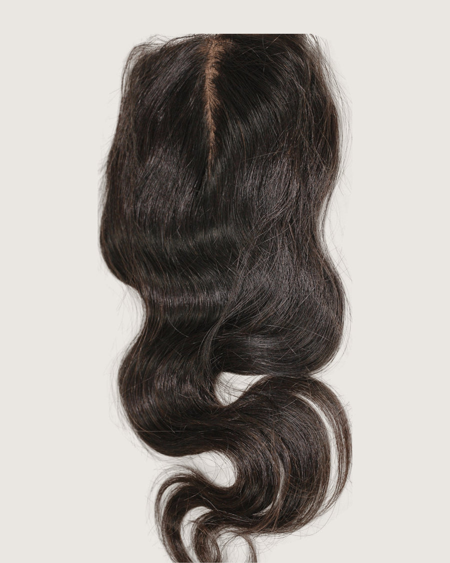 Monroe body wave 4x4 silk base closure, virgin Brazilian hair