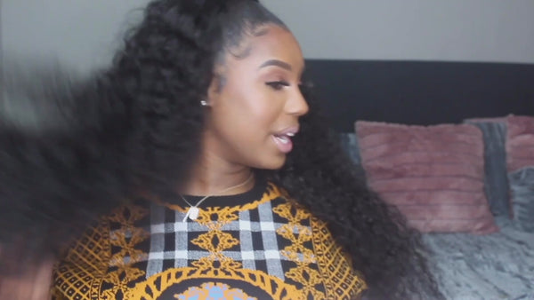 Curly install from Fab Hair by Kaye