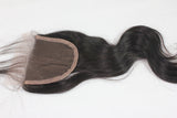 Virgin Brazilian Body Wave Lace Closure 5x5 - Kaye's Fab Hair