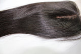 Virgin Brazilian Straight Silk Base Closure - Kaye's Fab Hair