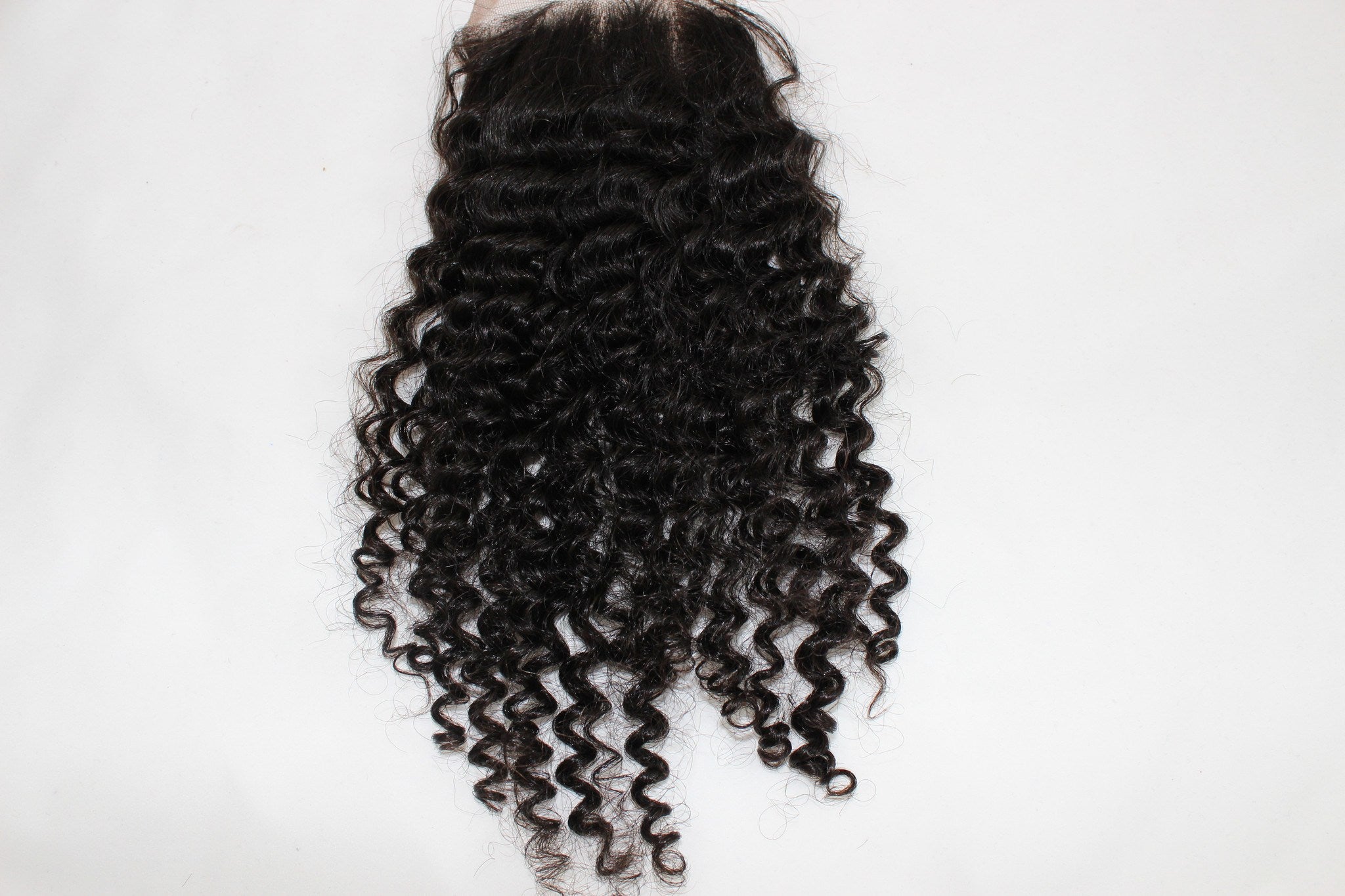 Mongolian Tight Curl Lace Closure - Kaye's Fab Hair