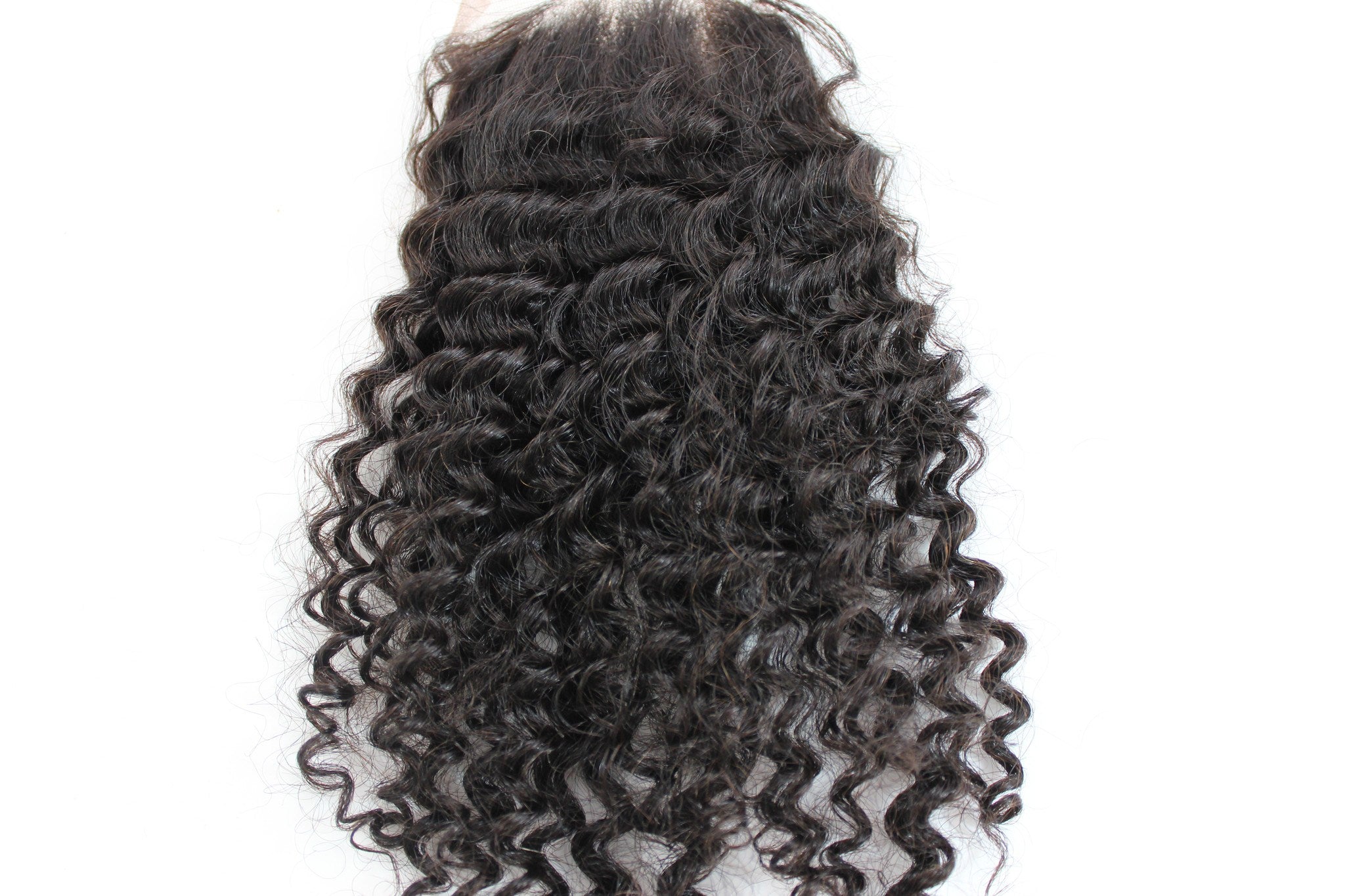 Mongolian Tight Curl Lace Closure - Kaye's Fab Hair