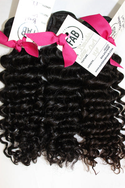 Virgin Brazilian Loose Curly - BUNDLE DEAL - Kaye's Fab Hair