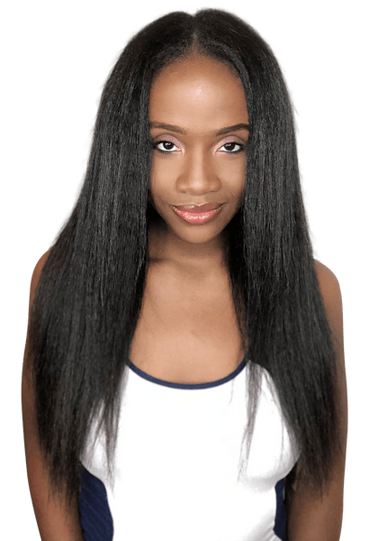 The Blow Out : Kaye's Fab Kinky Straight Women Hair Weave Bundle Kinky Straight Hair, 12'-24" Size Wigs For Women