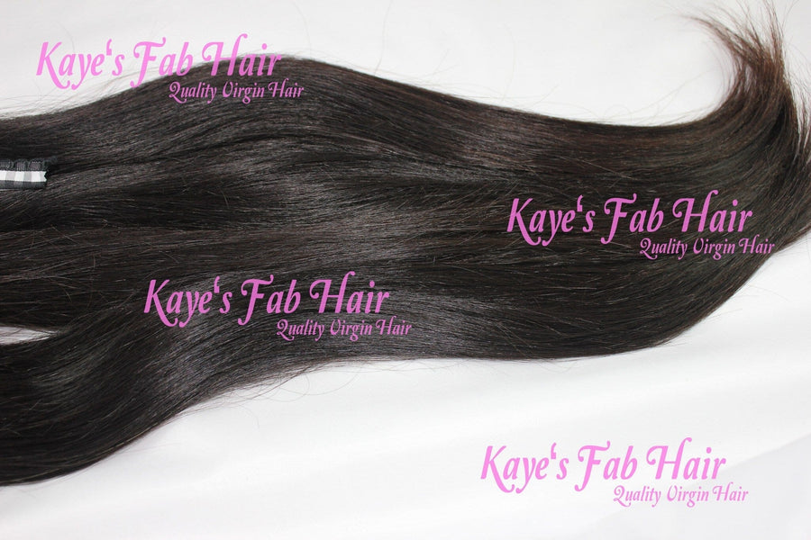 Virgin Brazilian  Straight Bundle - Kaye's Fab Hair